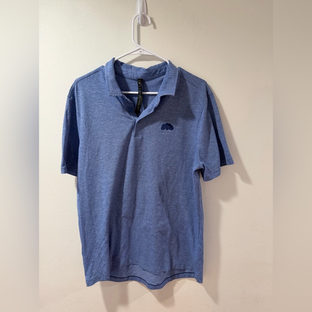 Lululemon Lakewood Course RTJ Polo Shirt Blue Men’s XL Golf